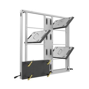 P3.9 Outdoor Fixed LED Display Screen SMD1921 1000x1000mm With Front Service