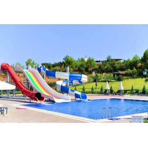 Water Park Aqua Play Professional Aquatic Fiberglass Slide