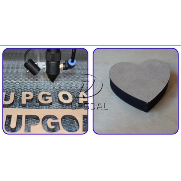 Small 60W Acrylic Leather MDF Co2 Laser Cutting Machine 500*400mm