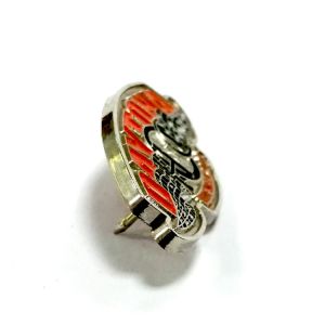 Zinc Alloy Magnetic Enamel Pins Badges Reel Retractable For Art Collectible