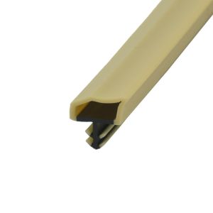 Co-Extrusion TPE Wooden Door Seals Sealing Strips Yellow Rubber Weatherstrips
