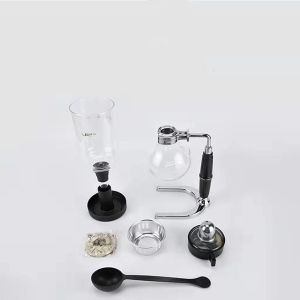 Glass Coffee Pot with Easy Siphon System User-Friendly Portable Syphon Espresso