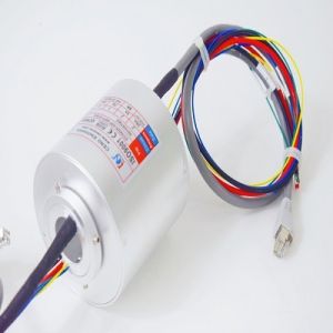 25.4mm 1000M Ethernet Signal Slip Ring Integrate Power
