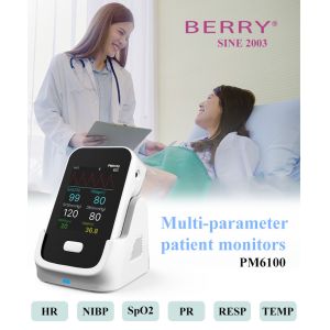 Multi Parameter Patient Pulse Rate And Spo2 Examiner Compact And Lightweight
