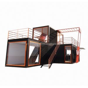 Steel Structure Prefab Cabin Luxury Container House with Galvanized Steel