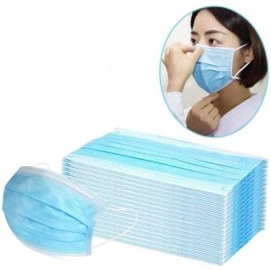 Antiviral Earloop Face Mask 3 Layers Filtration Protective Mouth Mask