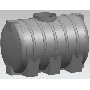 105 Gallon 400L Horizontal Water Tank Mold Oxidation Resistance