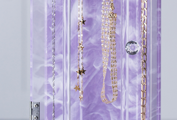 24 Hooks Tabletop Jewelry Organizer