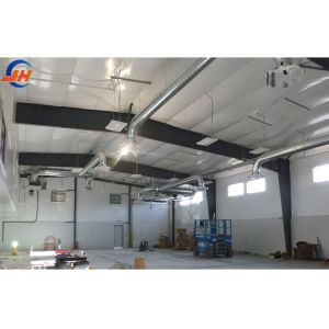 Light Industrial Prefabricated Steel Structure Warehouse with Aluminum Alloy