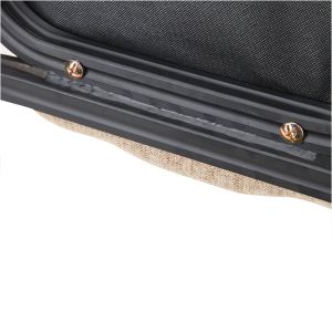 Dining Wave Back Stackable Banquet Chair Hotel Restaurant Furniture