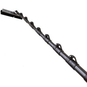 Lightweight Carbon Fiber Telescopic Window Cleaning Pole 1K / 3K / 12K
