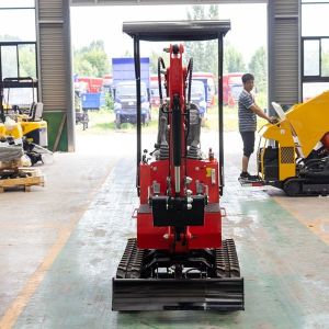 Internal Combustion Drive Wheeled Powerful Mini Excavator EPA