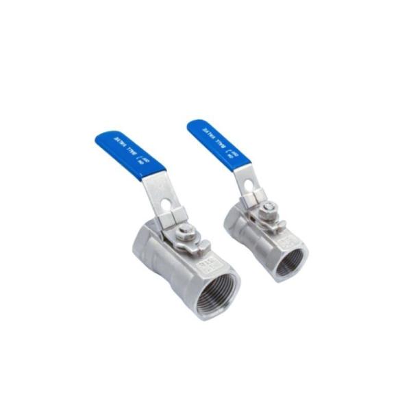 1/4" to 4" 1000wog CF8m 1PC Locking Stainless Steel Ball Valve Customized