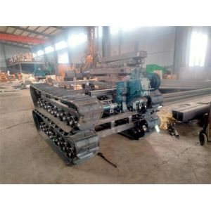 High Strength Construction Rubber Crawler Track Undercarriage For Transportation