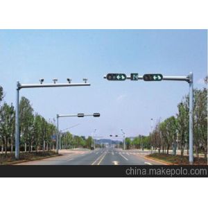 Customization 6.5 Length Traffic Light Pole With 20 Years Warranty