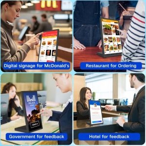 15.6-Inch NFC Retail Tablet Rockchip quad core L-Shaped Android Tablet computer