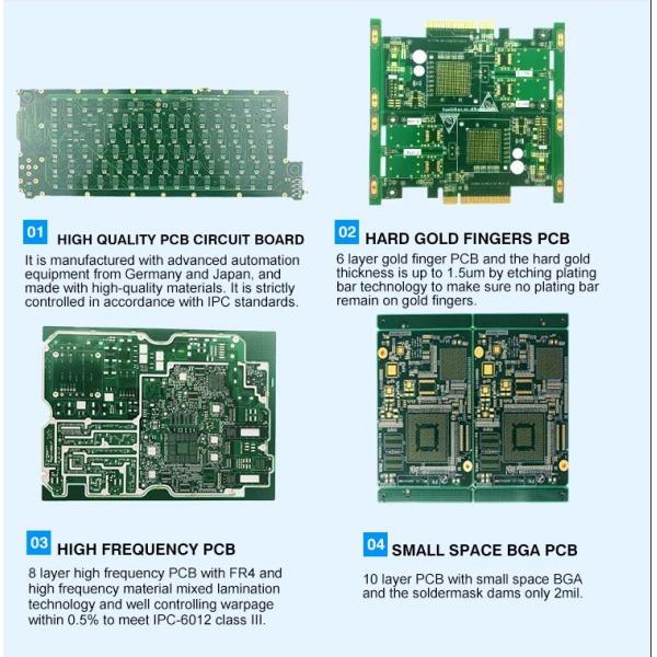 Countersink Holes 2.0mm Quick Turn Rigid PCB Board