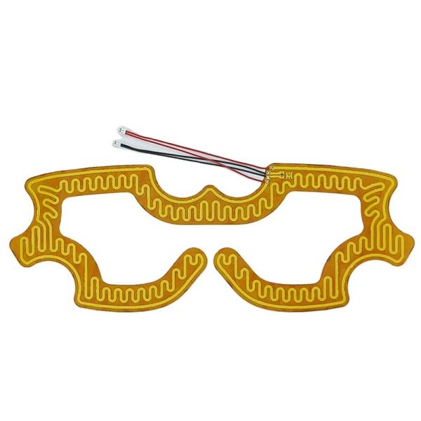 Buy Polyimide Copper Flexible Heating Elements High Temperature Resistant Customized at wholesale prices