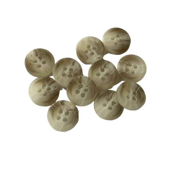 Women'S Coat Plastic Imitation Horn Buttons 5/8" 4 Hole ODM