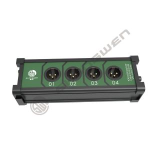 4-Channel XLR RJ45 Breakout Cable Cat 5/6/7/8 Ethernet for Stage Sound Lighting