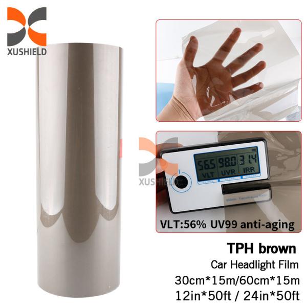 TPH Headlight Tint Film Car Headlight Covers 30cm*15m/60cm*15m