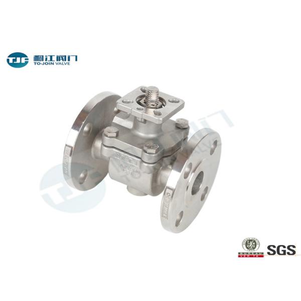 Buy Direct Mountable Industrial Ball Valve , Flanged Top Entry Ball Valve at wholesale prices