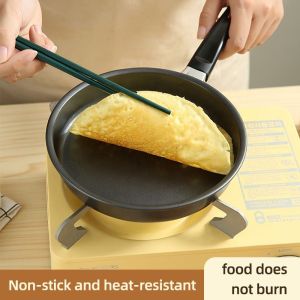 High Quality Gas Stove Iron Flat Bottom Pan Mini Fry Pans Nonstick Frying Pans