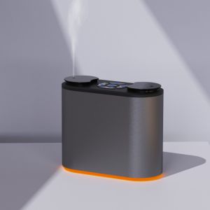 HOMEFISH Pure Aroma Diffuser Waterless Atomizing Diffuser Double nozzle design