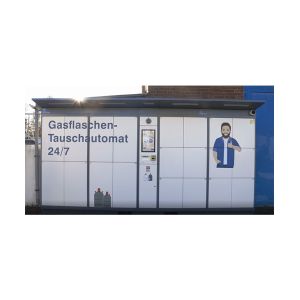 Winnsen Credit Card Gas Cylinder Vending Locker With Touch Screen Doors