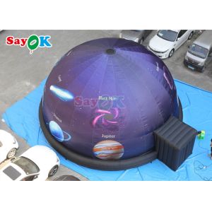 Portable Inflatable Planetarium Tent 360 Mobile Projection Planetarium Dome