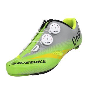 Ultralight Road Bicycle Shoes / Carbon Sole Men Breathable Self - Locking