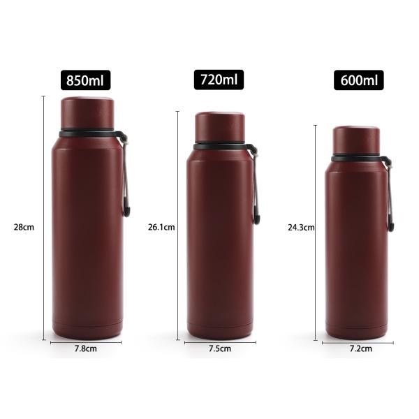 Termos Insulated Drink Water Bottle Double Wall Stainless Steel Vacuum Flask 21Ounce