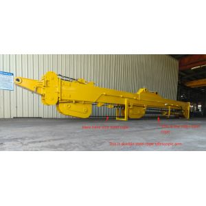 25M Telescopic Dipper Arm For Excavator DX225