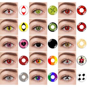 CE certified HEMA Halloween Contact Lenses for Cosplay Eyes