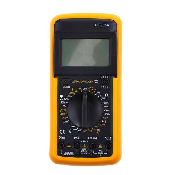 Amp Meter Handheld Megohmmeter Digital Multimeter DMM Capacitance hFE Test