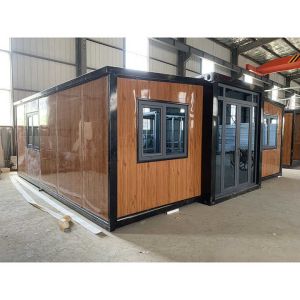 Office Expandable Modular Home 20ft 40ft Prefab Folding Container House