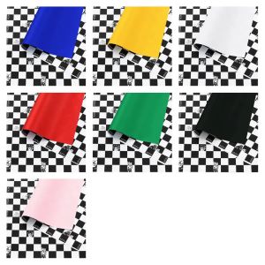 One Side Of Plaid Pattern Flower Wrapping Paper Gift Wrapping Plastic Paper