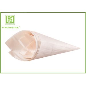 Multi - Purpose Wooden Sushi Boat Platter Plate For Cold Food 100pcs / Bag