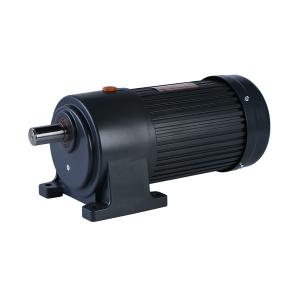 China 200w 0.25hp 24v Electric Motor With Gearbox Electric Motor Gear Reducer 18mm Shaft on sale