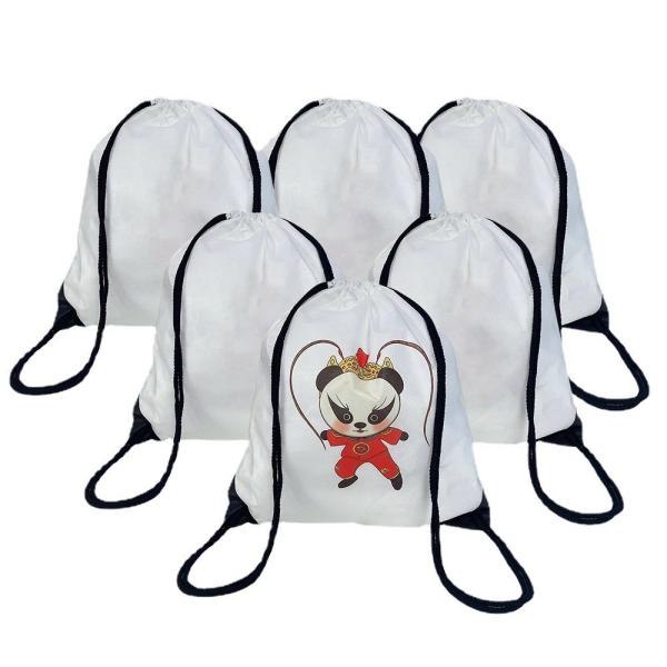 Buy Sublimation Non woven Drawstring Bag Custom Drawstring Backpacks at wholesale prices