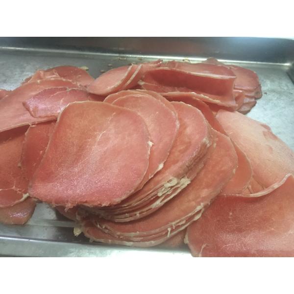 OEM 380V 50HZ 3P 200pcs/min Frozen Bacon Slicer Machine