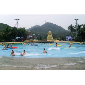 Quality Outdoor Water Park Wave Pool Wave Machine For Family Entertainment for sale