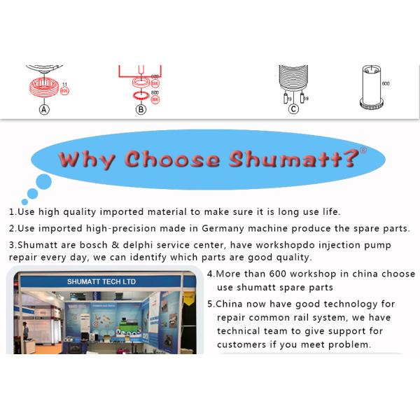 A+ new Shumatt Injector Control Valve Set F00VC01309 for 0445110054 / 0445110055 injector