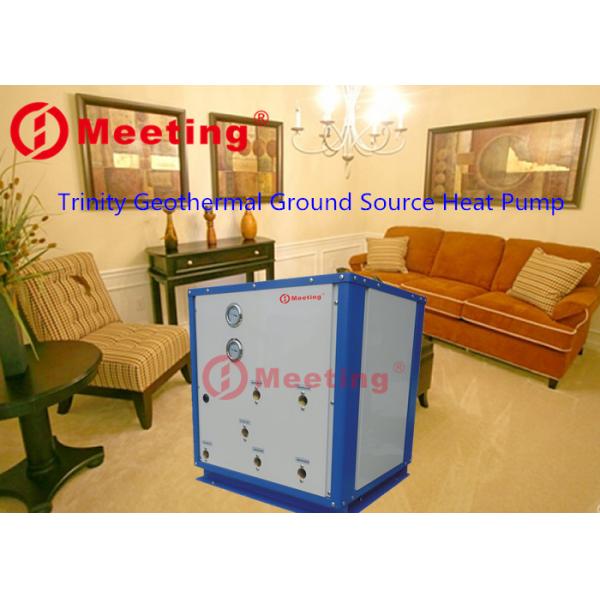 Meeting Trinity Geothermal Ground Source Heat Pump WIFI Control Heating 12KW Cooling 9KW