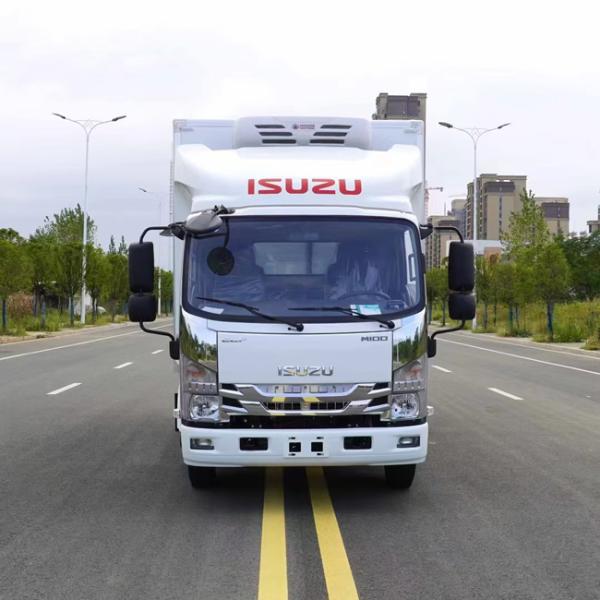 Cheapest ISUZU 4X2 4.2M Refrigerator Trucks Freeze Van Refrigerator Truck Wagon for Sales