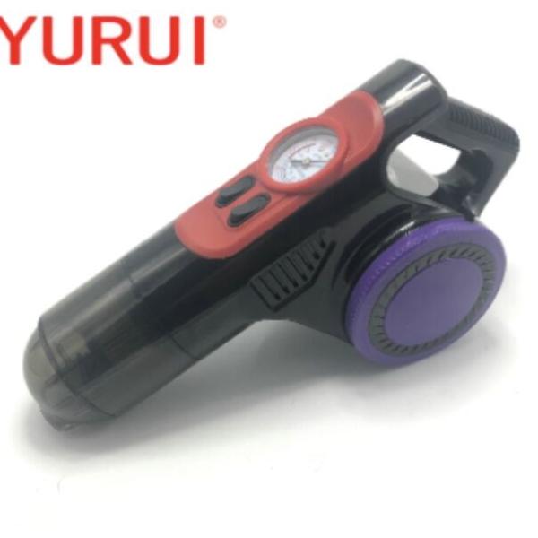 Dc12v 2-in-1 Plastic Car Tire Inflator and Portable Car Vacuum Cleaner With