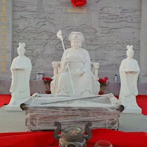 Historical Figure Chinese Stone Statue Laozi Engravable Chinese Buddhist Statue