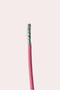 Quality Bare Copper Conductor Cat6a Data Cable , 23AWG Internet Lan Cable Customized for sale