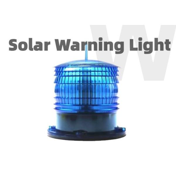 Buy FAA LED Aviation Obstruction Light IP68 Blue Solar Integrated Design at wholesale prices