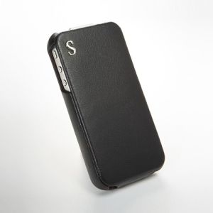 China Lush Genuine Cow Leather Case for iPhone 4 4S on sale